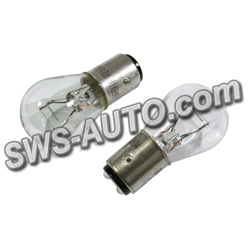 лампа  A 12V 21+4W BREVIA смещен.цоколь