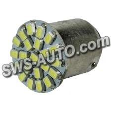 Лампа светодиодная А 12-21+5 WHITE  22 SMD 3014