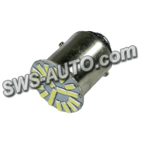 Лампа світлодіод А 12-21+5 WHITE  18 SMD-1157-4014