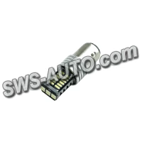Лампа светодиодная А 12-21+5 WHITE  30 SMD 4014 драйвер+обманка 140/600Lm