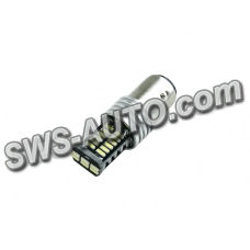 Лампа светодиодная А 12-21+5 WHITE  30 SMD 4014 драйвер+обманка 140/600Lm