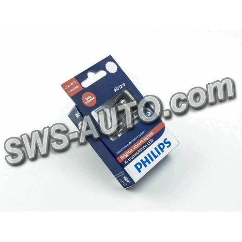 Лампа світлодіод А 12-21+5 RED PHILIPS 2W