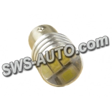 Лампа светодиодная А 12-21+5 WHITE   6 SMD 7014 с линзой