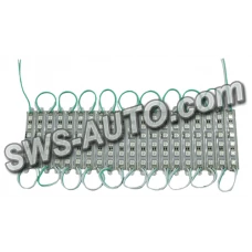Модуль светодиодный 12V Зеленый  6 SMD 5050 1,44W (20шт)