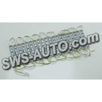 Модуль светодиодный 12V Желтый  6 SMD 5050 1,44W (20шт)