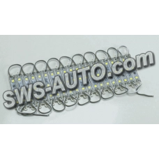 Модуль светодиодный 12V Белый  3 SMD 5050 0,72W (20шт)