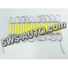 Модуль светодиодный 12V Белый COB2 3W 6500K (20шт)