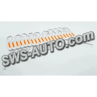 Модуль светодиодный 12V Красный COB1 3W 6500K (20шт)