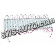 Модуль светодиодный 24V Красный  3 SMD 5730 0,72W (20шт)