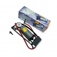 насос ножний 1 циліндр пласт. з маном.  7 атм (70х140) тип START