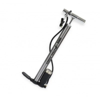 насос ручний з маном. та ресивером 38х500 пласт. ручка Steel Power