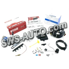 комплект (4п) 4ц.STAG-4 GoFast, ред. Nordic (170к.с),форс.Barracuda, датчик,фільтр