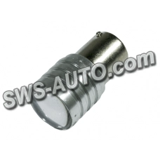 Лампа світлодіод А 24-21 WHITE   1 LED 5 W з лінзою