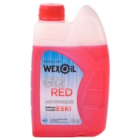 антифриз красный  1л (Wexoil) G12  -42 MEG+BASF