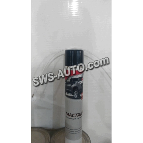 мастика  -(аэрозоль) битумная 1л Норма Авто