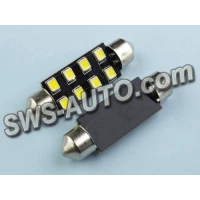 Лампа світлодіодна AC лазер. 12-10 WHITE  8*2835 41мм