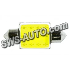 Лампа светодиодная AC лазер. 12-10 WHITE COB (спл. свет) 36мм