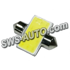 Лампа светодиодная AC лазер. 12-10 WHITE COB (спл. свет) 31мм