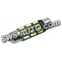 Лампа светодиодная AC лазер. 12-10 WHITE 12*4014 36мм