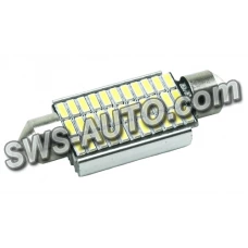 Лампа светодиодная AC лазер. 12-10 WHITE 33*3014 42мм 330Lm обманка