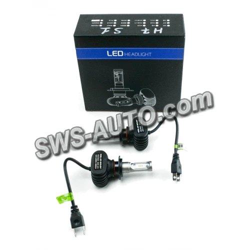 лампа LED H7 12V-24V S1 6500K 4000L 18W 360° радиатор