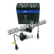 лампа LED H7 12V-24V S1 6500K 4000L 18W 360° радіатор