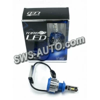 лампа LED H7 12V-24V T1 6000K CSP радіатор з вентилятором