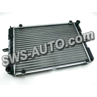 радіатор двиг. Газель 2х рядн. с\з алюм. (Авто Престиж)