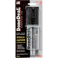 клей 2-х комп. епоксид. Done Deal  метал. сірий 28,4г
