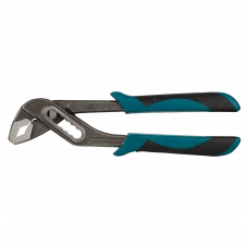 кліщі переставні 200мм чорно-зелені ручки