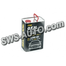 масло Mannol 10w40 OEM SL/CF, А3/В3 (Chevrolet Opel) 4л