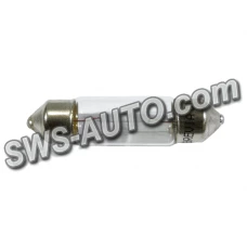 лампа  AC салону 12V10W 11*37mm BREVIA