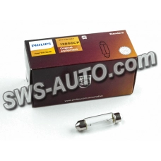лампа  AC салону 24V10W 11*43mm PHILIPS