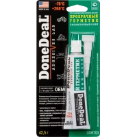 клей-герметик силікон. прозорий Done Deal 42,5гр