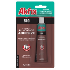 клей - жидкие гвозди Akfix PU610 полиуретановый 50мл тюбик
