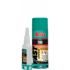 клей с активатором Akfix 200мл+50гр