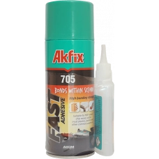 клей с активатором Akfix 500мл+125гр