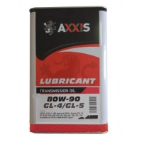 масло трансм. Axxis 80W-90  GL4/GL-5   1л