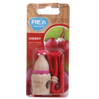 ароматизатор на дзеркало рідкий 5мл FRESH WAY Wood Blister Бут. + Корок "Cherry"