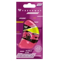 ароматизатор на дзеркало рідкий 8мл FRESH WAY AutoBliss "Bubble Gum"