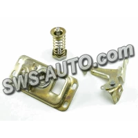 замок капота Газель (р/к крючок+пружина+площадка)