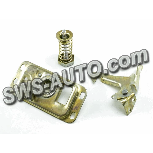 замок капота Газель (р/к крючок+пружина+площадка)