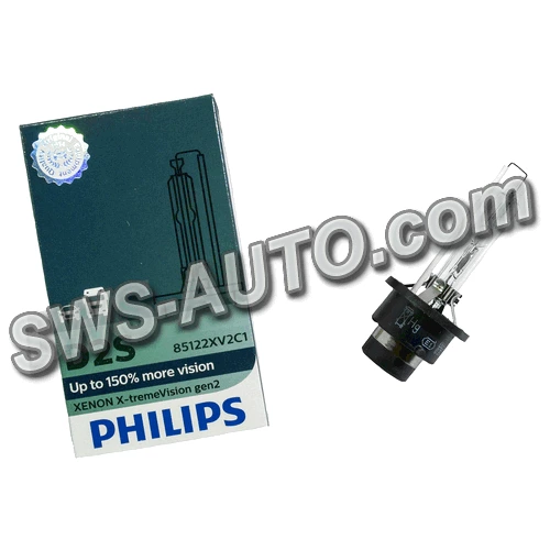Лампа ксеноновая D2S 12V 35W PHILIPS X-treme Vision gen2+150% more vision
