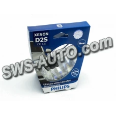 Лампа ксенонова D2S 12V 35W PHILIPS White Vision gen2 5000K +120%