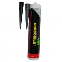 герметик швов CROCODILE + мастика (2в1) 290ml (серый)