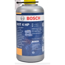 жидкость торм. 0.5л  "DOT-4 HP"  BOSCH (ABS & ESP)