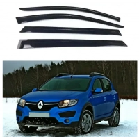 ветровик Renault Sandero II 2013-2018 (скотч) ANV