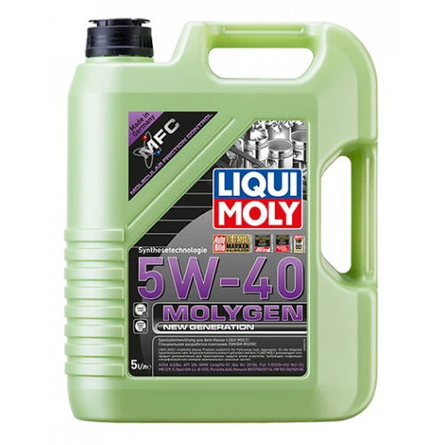 олива Liqui Moly 5W-40 Molygen New Generation 5Л