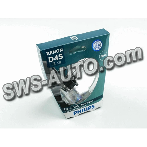 Лампа ксенонова D4S 12V 35W PHILIPS X-treme Vision gen2+150% more vision
