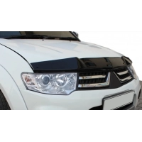 дефлектор капота (мухобійка) Mitsubishi Pajero Sport II 2008-2016 VT 52
